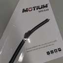 MOTIUM OEM QUALITY Premium All-Season Windshield Wiper Blades (22"+22" pair for front windshield)
