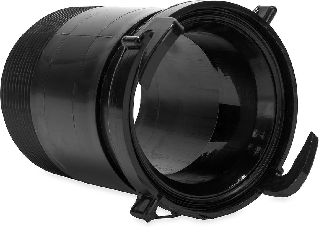 Camco Camper/RV Sewer Fitting Adapter | Features a Straight Fitting & Bayonet Fitting | Simple Camper Sewer Hose Hookup (39422)