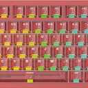 IROK MG75PRO 81 Keys Wired Magnetic Switch Mechanical Keyboard, Hall Effect, 8KHZ/ARGB/CNC Aluminum, Gasket Structure Gaming Keyboard(Red)