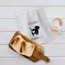 2 x OHSUL Guess What Dachshund Highly Absorbent Kitchen Towels Dish Towels Dish Cloth,Cute Dachshund Hand Towels Tea Towel for Bathroom Kitchen Decor, Dog Lovers Girls Women Gifts (Color-4)