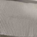 SunnyMelody Womens Off The Shoulder Sexy Sweater Fall 2025 Trendy Ladies Dressy Chunky Ribbed Knit Slim Fit Pullover Tops (Large, White)