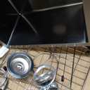 Black Kitchen Sink, 50/50 Double Bowl 33x19x8 Inch Undermount Stainless Steel Drop In Large Kitchen Sink Combo-Stainless Grid, Silicon Mat, Installation Clips For Modern SS Stylish Kitchen&Bar, 33x19x9 inches