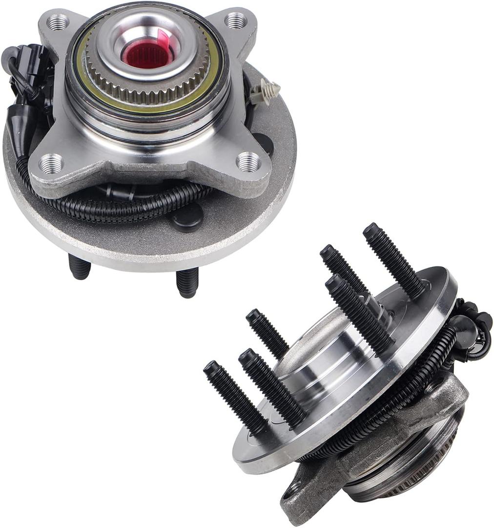 KUSATEC 515079 FrontWheel Bearing Hub Assembly 2-Pack for 2005 Ford F-150 2006-2008 Ford F-150 2006-2008 Lincoln Mark LT, 6 Lug