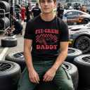Cars Shirt Dad Mom Boy Matching Family Tshirt Race Car Themed Tee Cute Vacation Short Sleeve Tops (Black, S)