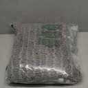 Grandaily Chenille Striped Bathroom Rugs 59x24, Extra Thick and Absorbent Bath Mats, Non-Slip Soft Plush Shaggy Shower Carpet, Machine Wash Dry, Bath Rug for Bathroom, Dark Gray