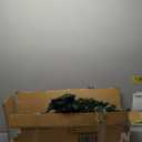 Goplus 5FT Pre-Lit Artificial Christmas Tree Auto-Spread/Close up Branches 11 Flash Modes with Multicolored 150 LED Lights & Metal Stand