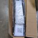 YITAHOME Large Outdoor Dog Kennel with Rotating Feeder Bowls, 8'L x 4'W x 5.4'H Dog Pens Outside with Roof, Heavy Duty Dog Cage for Medium Large Dogs