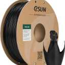 ESUN Black PLA Filament, 3D Printing Filament 1.75mm Dimensional Accuracy +/- 0.03mm, 1kg Carboard Spool (2.2lbs) 3D Printer Filament