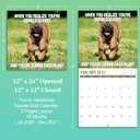 2026-2027 Wall Calendar - Funny Dogs Wall Calendar 2026-2027, Jul. 2026 - Dec. 2027, 12" x 24" (Open), 18-Month Calendar, Dog Calendar, Unruled Blocks, Thick Paper, Hanging Hole, Holidays