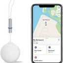 Bluetooth Tracker Tag Compatible with iOS Find My My Device, Waterproof Smart Finder with Wrist Strap and Replaceable Battery with The APP for Keys, Wallet, Luggage, Pets
