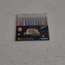 SAKURA Gelly Roll Stardust (Made in Japan) [Limited Edition] Gel Ink Pen Set - Bold Sparkling, Glittering & Assorted Colors 12Pens