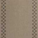 Loloi Chris Loves Julia Providence Collection PRC-01 Natural/Charcoal 9'-2" x 13', .12" Pile Height, Indoor/Outdoor Area Rug