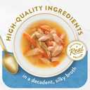 Purina Fancy Feast Lickable Wet Cat Food Broth Topper Classic With Tuna, Anchovies and Whitefish - (Pack of 16) 1.4 oz. Pouches (EXP 03/31/26)
