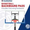 Goalsetter Basketball Backboard Edge Pads for Added Player Safety Size: 54"