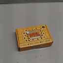 Magnetic Chess Game with 24PC Stones, Magnet Games with String, 2-in-1 Game Mat Bag, Family Games for Kids and Adults (Black)