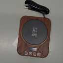 Sourdough Starter Warmer Mat - 24H Timer - Precise 1F Thermostat Control (70-100F) - Smart Memory Warming On/Off - Fits Jars Up to 40oz - Perfect for Home Baking (Brown)