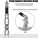 High-Magnetic screwdriver Drill Bit Set，Strong Magnetic Durability Screwdriver Drill Bit Set，Anti-Slip Electric Screwdrivers Set