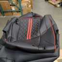 Deck Car Seat Covers, Black And Red