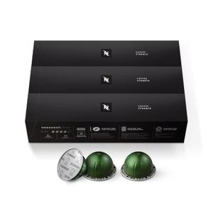 Nespresso Capsules Vertuo, Stormio, Dark Roast Coffee, 30-Count Coffee Pods, Brews 7.8oz. (EXP 06/30/26)