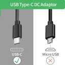 5V 3A USB C/Type-C Power Supply Adapter, 5 Volt 3000mA Power Cord Adapter for Raspberry Pi 4 Model B 1GB/2GB/4GB and More 5V 15W Office or Home Devices,UL Listed FCC