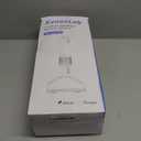 Handheld Vacuum Cordless 25000Pa Car Vacuum 3-in-1 Handheld Vacuum, Includes Smart Display and Charging Base Hand Vac Cordless Rechargeable One-Touch Empty for Home/Pet/Car (White)