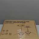 Projector Stand, 33LB Load Bearing & 22-55" Height Adjustable, for Projector/Laptop/DJ Gear, Outdoor/Office/Studio - Stable Base (Black)