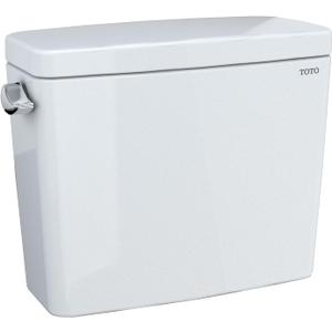 TOTO Drake 1.6 GPF Toilet Tank with WASHLET+ Auto Flush Compatibility, Cotton White - ST776SA#01 TOTO Drake 1.6 GPF Toilet Tank with WASHLET+ Auto Flush Compatibility, Cotton White - ST776SA#01