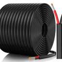 CONEPY 12 Gauge Wire, 12 AWG 2 Conductor Electrical Wire, Flexible/Oxygen-Free Tinned Copper/Stranded PVC 12/2 Cord for Automotive, Marine, LED Strips, Solar, RV, Lighting (200FT)