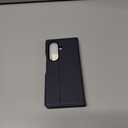 SHIELDON Case Wallet for Galaxy Z Fold 7 8.0-inch 2025, Genuine Leather, Folio Magnetic Cover, RFID Blocking Credit Card Slot, Kickstand, Shockproof Phone Holder for Galaxy Z Fold7 - Navy Blue