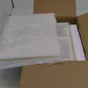 Shoe Storage, 12 Pack X-Large Shoe Organizer for Closet, Shoe Boxes Clear Plastic Stackable Shoe Storage Boxes for Size 13 (White)