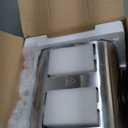 PYY Commercial Toaster 4 Slices - 225 Slices/Hour Stainless Steel Silver Bread Toaster, 1800W with 6 Speed Level, Dual Controls and Removable Crumb Tray, for Family and Commercial