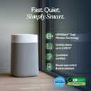 BLUEAIR Air Purifiers for Large Rooms, Cleans 3,048 Sqft In One Hour, HEPASilent Smart Air Cleaner For Home, Pets, Allergies, Virus, Dust, Mold, Smoke - Blue Pure 211i Max
