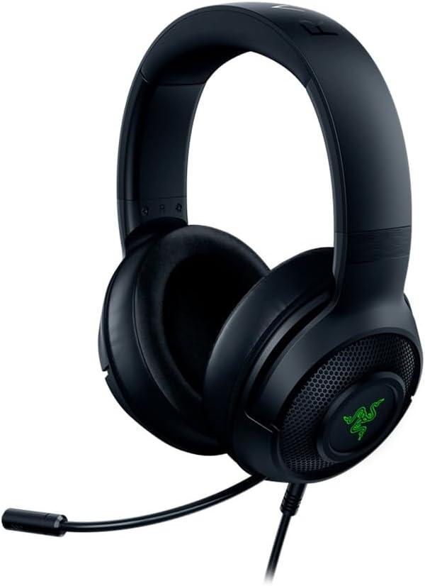 Kraken V3 X Headset Black Razer - RZ0403750300 (Ajustvel)