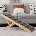 Large Dog Pet Ramp Stairs for Bed Couch Car Truck SUV,Dog Pet Ramp for Small Large Dogs Pets to Get on High Bed Truck Couch Sofa