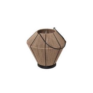 DI SDS HD 9.7in Metal and Jute Lantern