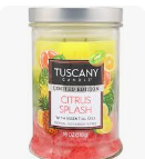 Tuscany Candle Citrus Splash Long-Lasting Scented Jar Candle, 18 oz