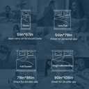 Elegear Revolutionary Cooling Blanket Twin, Absorbs Heat to Keep Body Cool for Night Sweats, Double Sided Arc-Chill3.0 Cooling Fiber Q-Max>0.5, Lightweight Summer Cold Blankets for Sleeping, 59 x 79