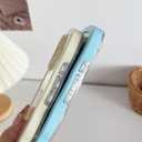 Caseative for iPhone 16 Case,Cute Curly Wave Frame Shape Shockproof Soft Phone Case (White)