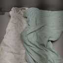 2-Pack Organic Baby Sleep Sacks, 100% Cotton - Soft & Breathable 0.5TOG Baby Wearable Blanket, Toddler Sleeping Sack 18-24 months, Easy to Wear Transitional Swaddles for Newborns, Infants (Bunnies, L)