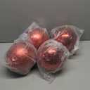 4 Pcs Extra Large Christmas Ball Ornaments Glitter 8'' (200 Mm) Giant Oversized Plastic Xmas Ball Big Hanging Christmas Tree Ornaments for Holiday Party Outdoor Decor(Sequin Red)