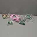 Pink Rose Bouquet Flowers Building Set, 834Pcs Roses Artificial Flowers Botanical Collection Compatible with Lego Flowers for Adults Valentines Day Gifts for Her Women Wife Girlfriend Mom