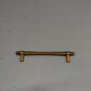 Amerdeco 10 Pack Antique Brass Cabinet Pulls 5 Inch(128mm) Hole Center Drawer Pulls Cabinet Hardware Kitchen Cabinet Handles for Bathroom ZH0074