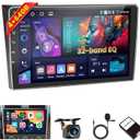 Inefala [4G+64G] Android 15 Car Stereo for Mazda CX9 20072015 with Wireless Carplay Android Auto, 10 Inch HD Touchscreen Car Radio with WiFi GPS Bluetooth5.0 FM/RDS 32EQ SWC Canbus Backup Camera MIC