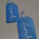 Flexible Running Bottle - Two Pack: 8.5oz, Foldable, BPA/PVC Free, Perfect for Hydration Pack, Running Vest - Ideal for Jogging, Hiking & Travel