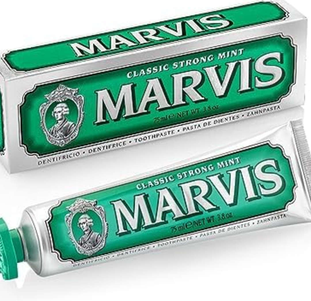 Marvis Classic Strong Mint Toothpaste, Pack Of 2 