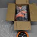 QNCZ Caster Wheels, 5 Inch Heavy Duty Casters Set of 4, Silent Industrial Casters Load 2600lbs, Swivel Casters for Furniture, Workbench and Cart Wheels