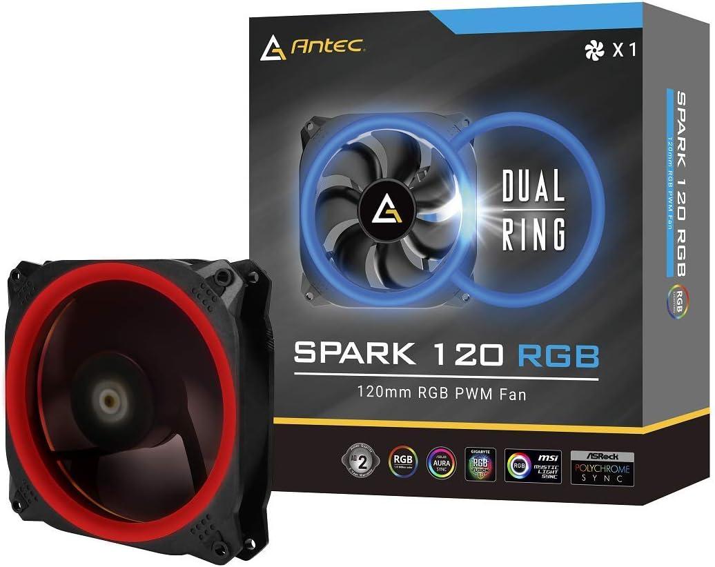 Antec Prizm 120 ArGB 5+C 120mm Case Fan W/Fan Controller 