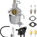 607954 Carburetor Kit For EZGO Kawasaki Engine RXV 2008+ Gas Golf Carts TXT 2010-2015 EZ-GO Valor 2010-2014 with Fuel Pump E-Z-GO Repalce 808656 602061 72873G01