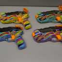 4 Pack Water Gun for Kids Adults, Watercolor Squirt Gun with Trigger, Long Range Water Pistol, Super Water Blaster Soaker Toys for Outdoor Play, Pool, Beach, Yard, Summer Party