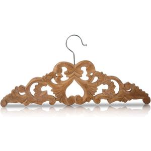 Handmade Vintage Wooden Wedding Suit Jacket Tuxedo Shirt Coat Clothes Hanger for Groom & Bridal Wedding Dress Non Slip Smooth Finish Swivel Hook Bridal Shower Party Favor Gift Ideas